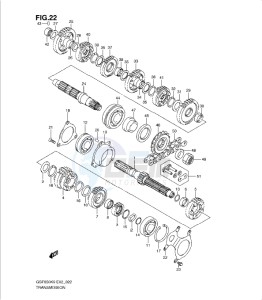 GSF650/S drawing TRANSMISSION