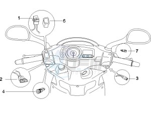 Runner 50 SP SC drawing Selectors - Switches - Buttons