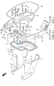 DF 300AP drawing Side Cover