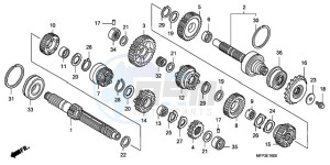 CB1300SA9 Europe Direct - (ED / ABS BCT MME TWO TY2) drawing TRANSMISSION