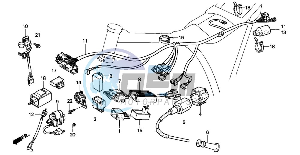 WIRE HARNESS/ IGNITION COIL/C.D.I. UNIT