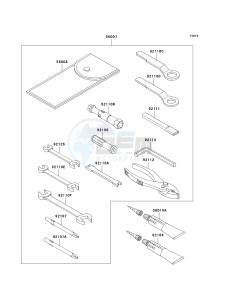 VN 800 A [VULCAN 800] (A6-A9) [VULCAN 800] drawing OWNERS TOOLS