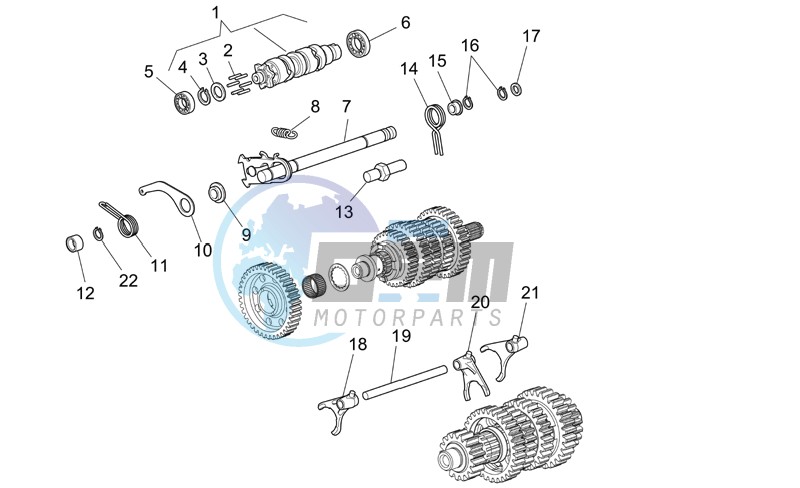 Gear box selector