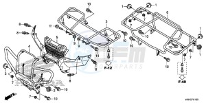 TRX500FM1G TRX500 Europe Direct - (ED) drawing CARRIER