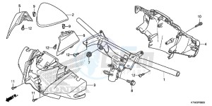 SH300AD SH300i E drawing HANDLE PIPE/ HANDLE COVER