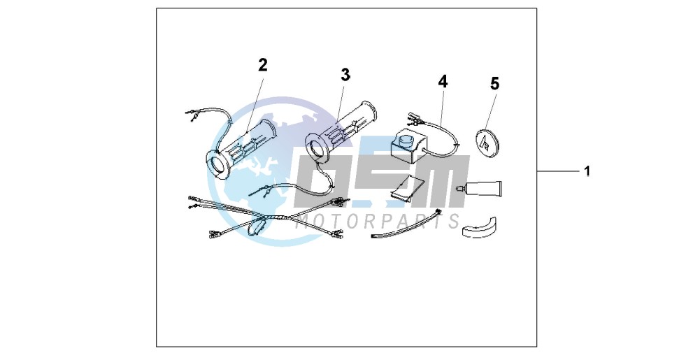 GRIP HEATER SS/ON-OF