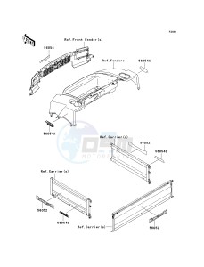 KAF 620 R [MULE 4010 TRANS4X4] (R9F-RAFA) RAF drawing DECALS-- R9F- --- RAF- -