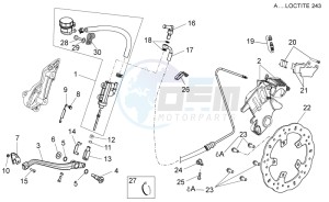 Dorsoduro 750 Factory - ABS drawing Rear brake system I