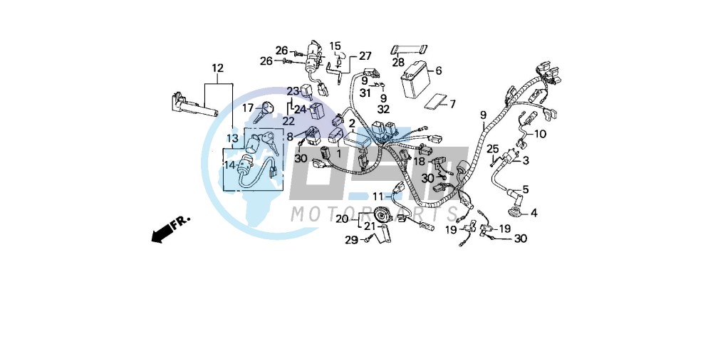 WIRE HARNESS/BATTERY