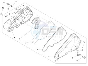 Fly 50 4t 4v drawing Air filter