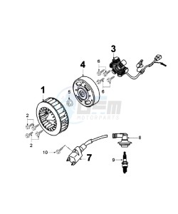 VIVA RSL4 drawing IGNITION PART