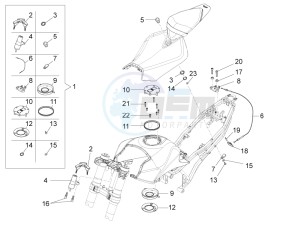 RS 125 4T E4 ABS (EMEA) drawing Locks