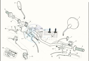 TANGOO!50 drawing CONTROLS -  STEER