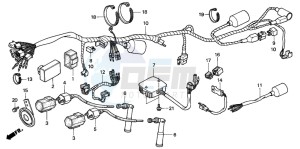 CA125 REBEL drawing WIRE HARNESS