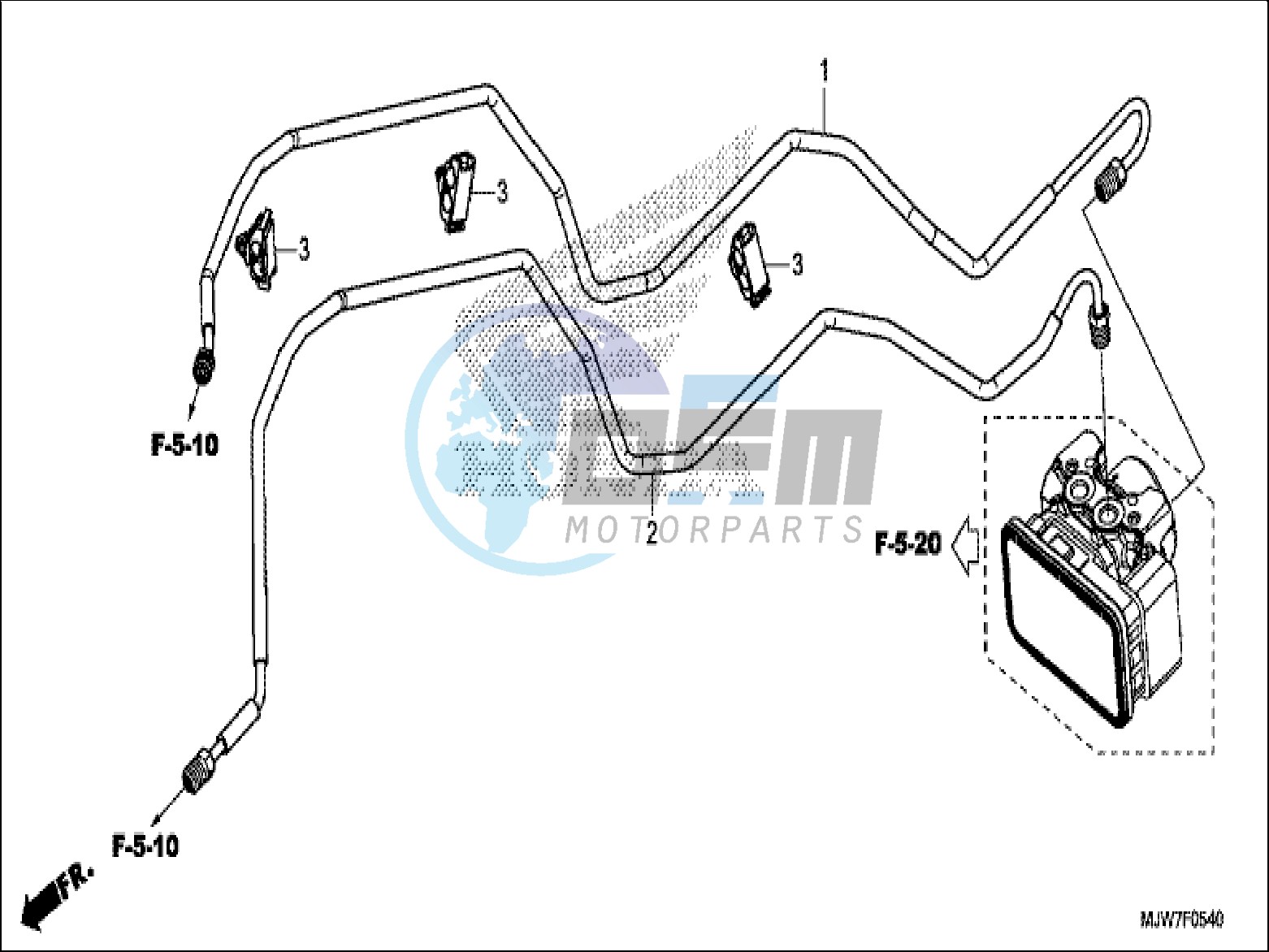 BRAKE PIPE