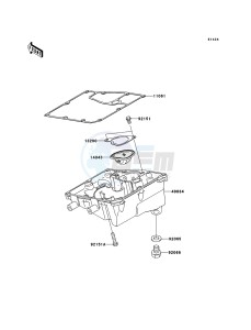 ER-6f ABS EX650D9F GB XX (EU ME A(FRICA) drawing Oil Pan