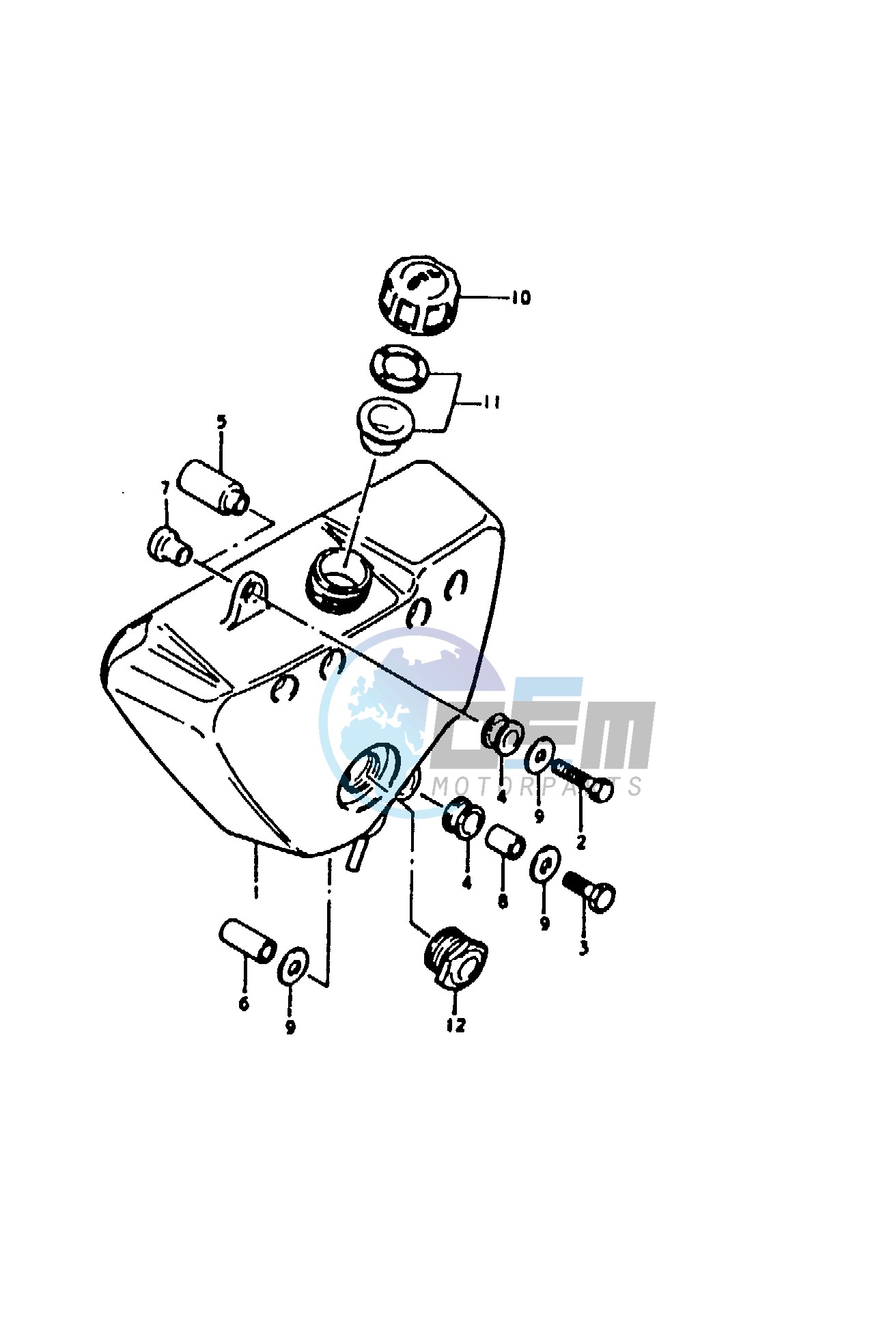 OIL TANK (A100-4,K,L,M)