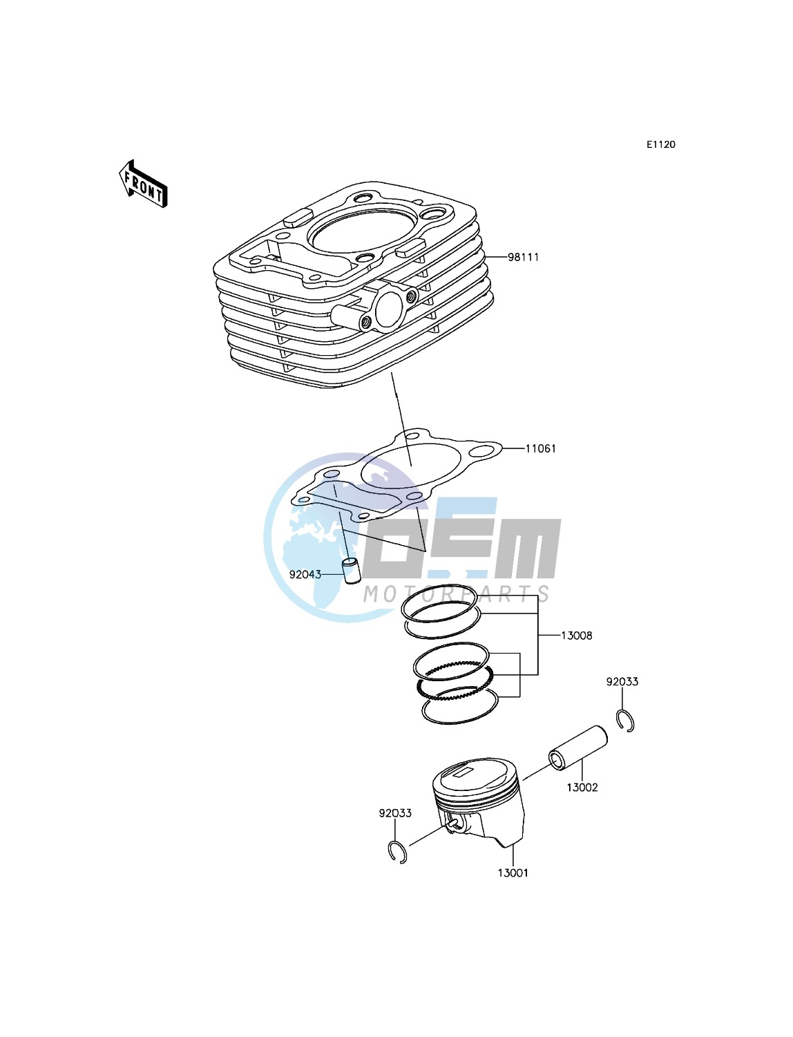 Cylinder/Piston(s)