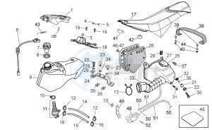 SX 50 (EMEA) drawing Fuel tank