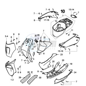 VIVA SL2A BE drawing COWLING