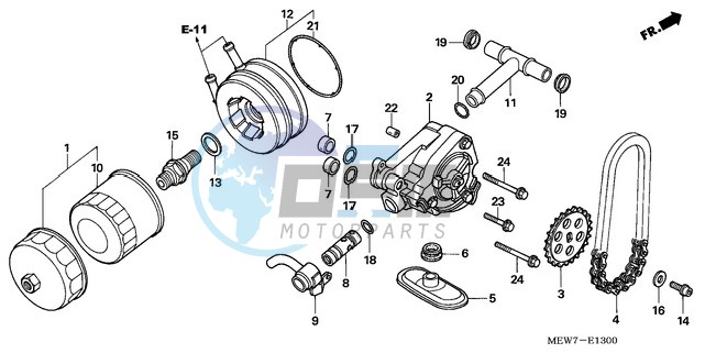 OIL FILTER/OIL PUMP