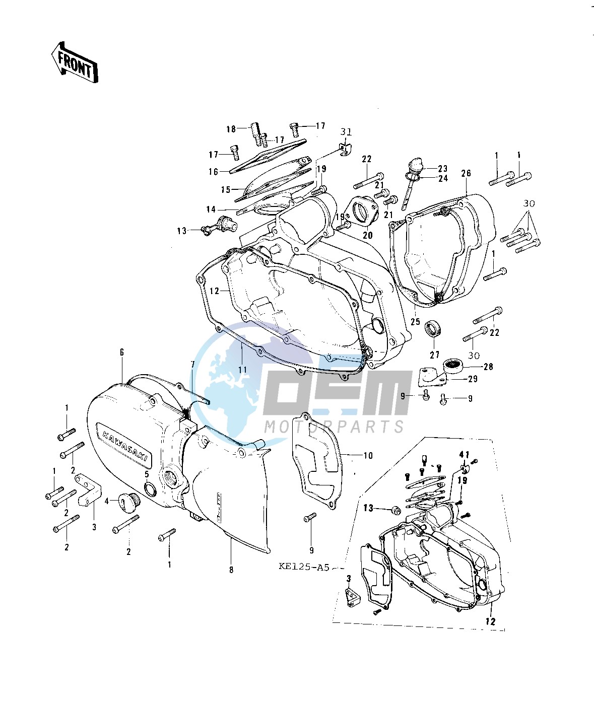 ENGINE COVERS -- 76-79- -