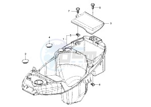 Liberty 4T RST 50 drawing Helmet box