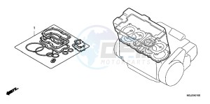 CBF1000FAB drawing GASKET KIT A