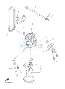 XJ6N 600 XJ6-N (NAKED) (B617 B618) drawing OIL PUMP