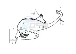 LX 2T 50 drawing Exhaust