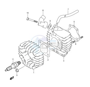 LT-A50 (P2) drawing CYLINDER