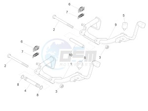 PRIMAVERA 150 4T 3V IE ABS-NOABS E3-E4 (EMEA, LATAM, APAC) drawing Stand/s