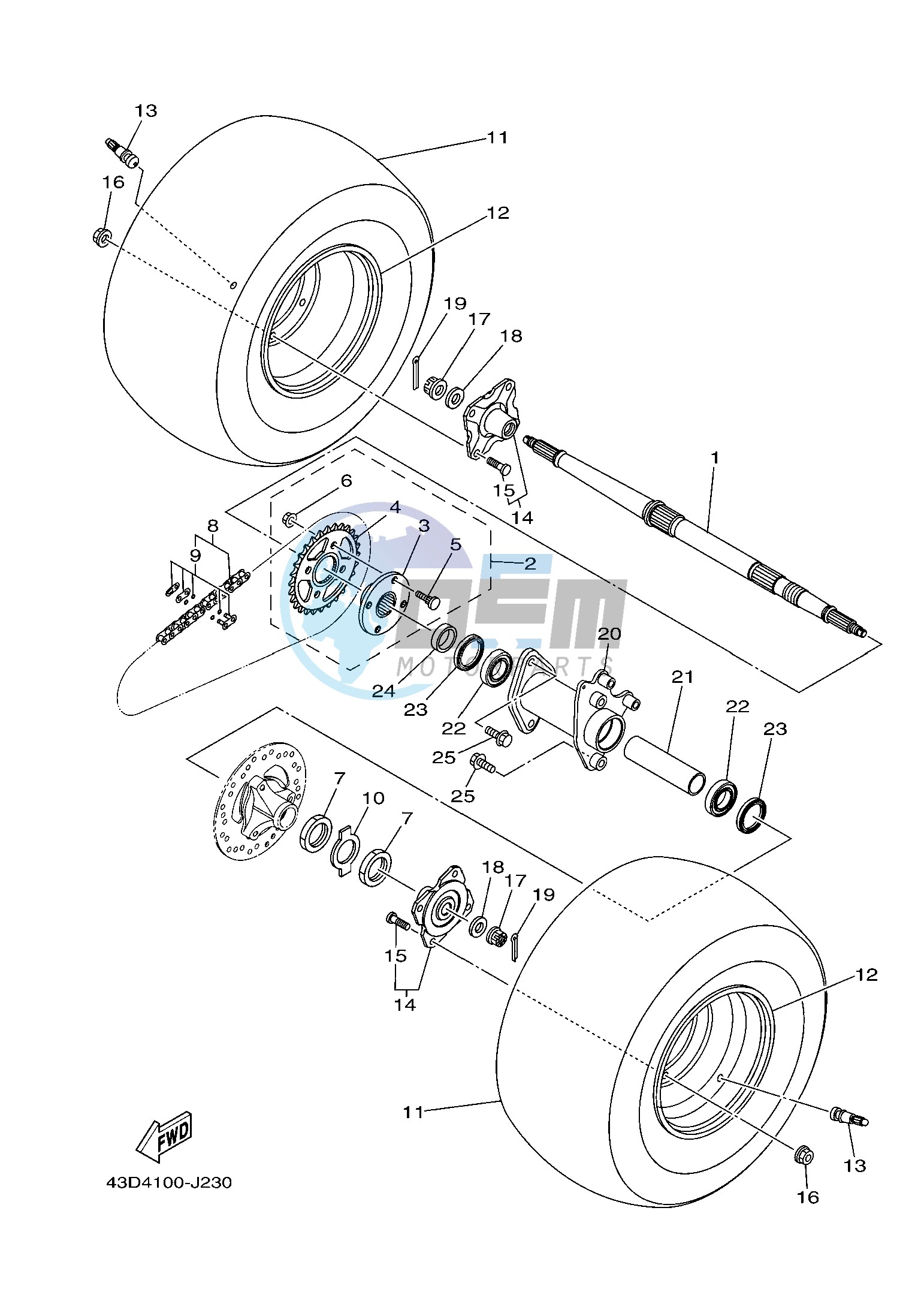 REAR WHEEL