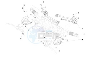 Sprint 125 4T 3V ie (APAC) (CAPH, EX, RK, TW, VT) drawing Selectors - Switches - Buttons