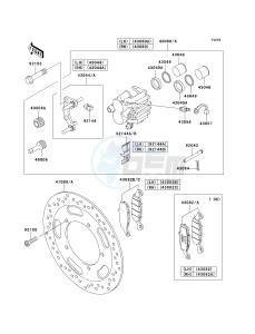 VN 1600 A [VULCAN 1600 CLASSIC] (A6F-A8FA) A7F drawing FRONT BRAKE