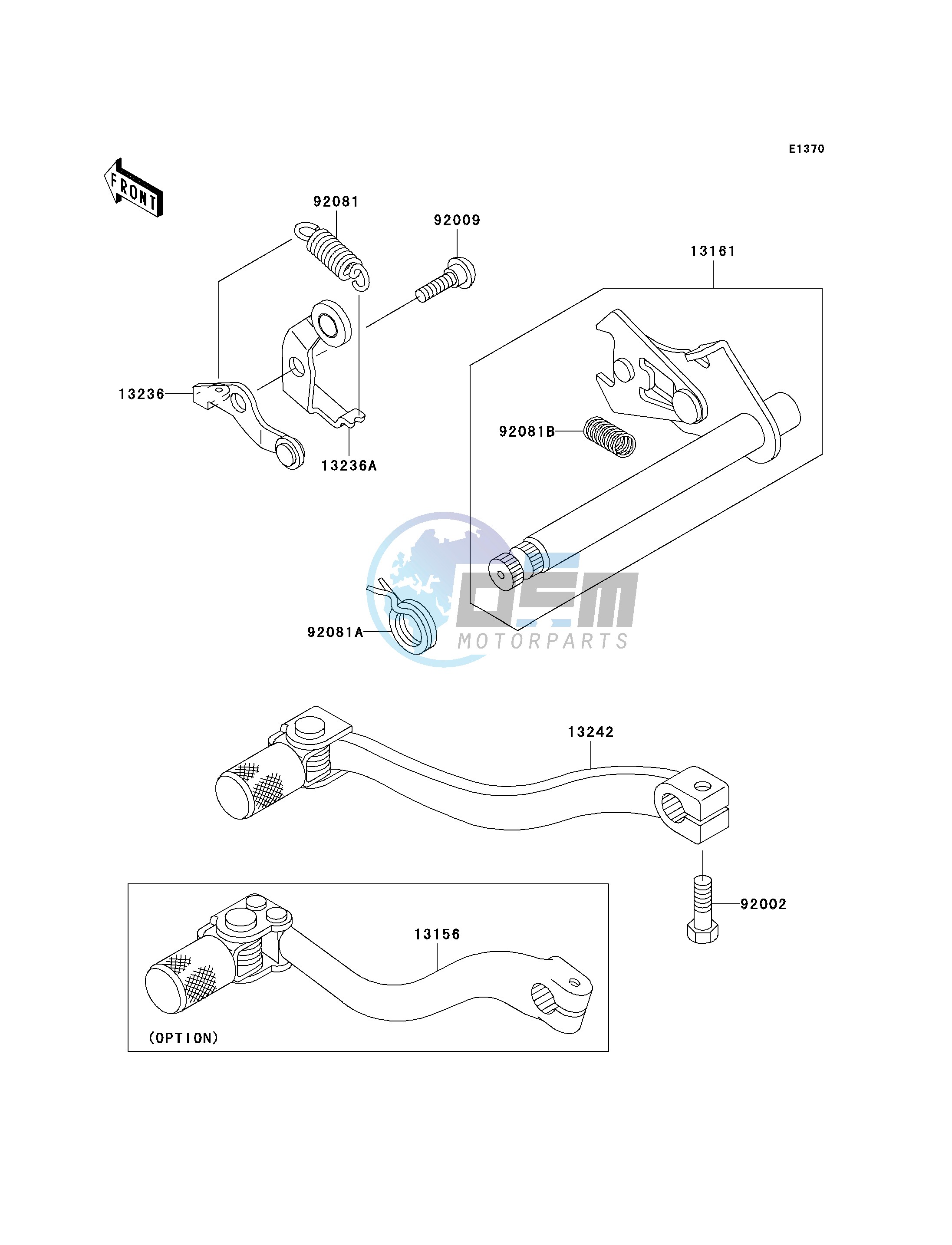 GEAR CHANGE MECHANISM