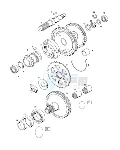 CLASSIC_XL_L1 50 L1 drawing Countershaft-mainshaft