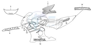 CBR600FR drawing STRIPE (3)