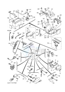 YFM700R YFM70RSSG RAPTOR 700 SPECIAL EDITION (B467) drawing ELECTRICAL 1