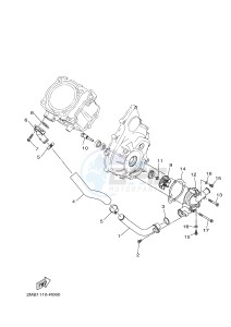 YXE700E YXE70WPXG WOLVERINE R-SPEC EPS (2MB3) drawing WATER PUMP