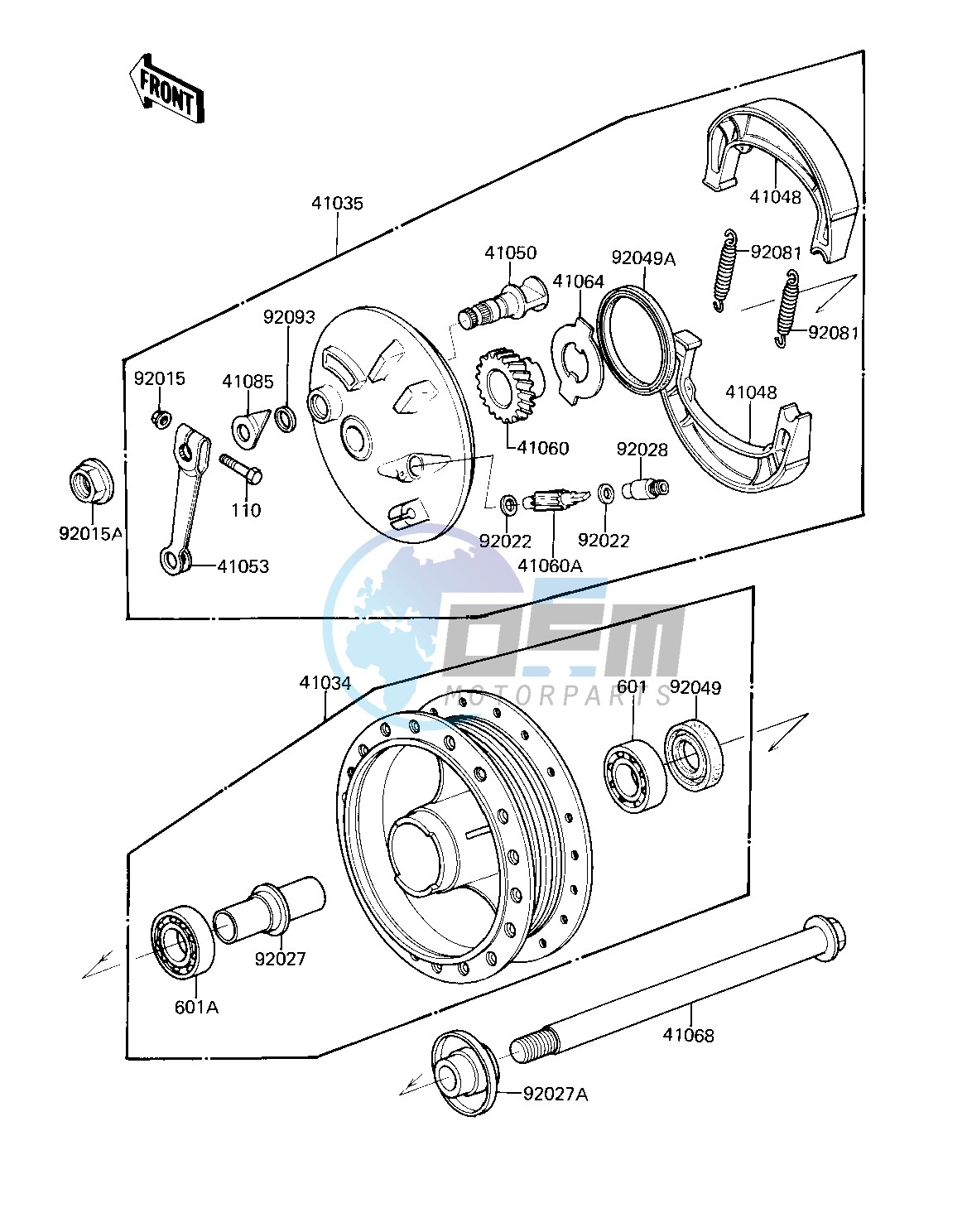 FRONT HUB_BRAKE -- 81 D2- -