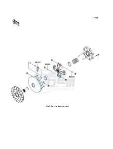 KFX700 KSV700A6F EU drawing Optional Parts