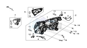 HD2 200 drawing HEADLAMP CPL