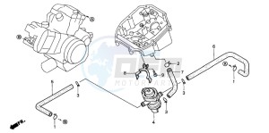 XL1000V VARADERO drawing AIR SUCTION VALVE