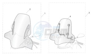 SR 50 H2O (ie+carb.) 03-12 drawing Acc. - Windshields