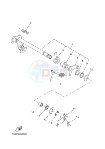 MTT690-U MT-07 TRACER TRACER 700 (BC62 BC62 BC62 BC62 BC62) drawing SHIFT SHAFT