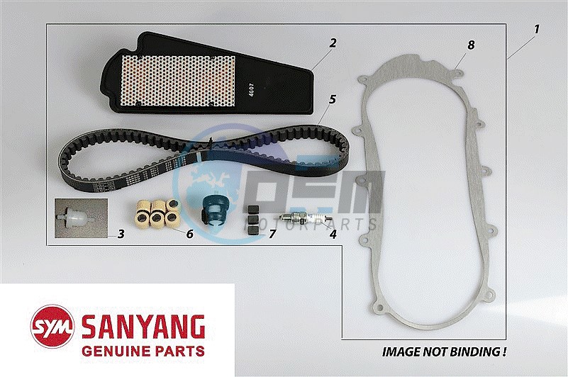 SERVICE KIT & PARTS X'PRO / JET4 50