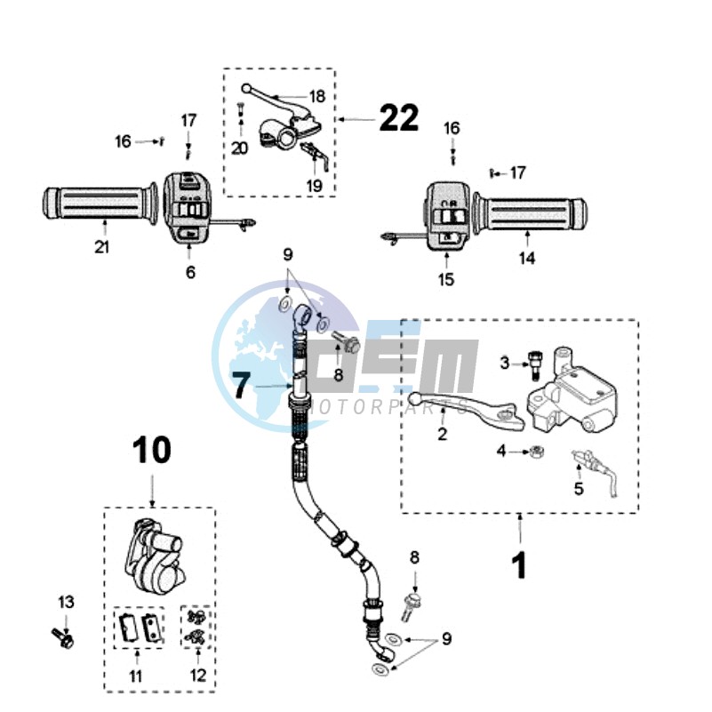 BRAKE SYSTEM - BRAKE DISC D160