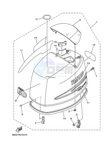 FT60BETL drawing TOP-COWLING