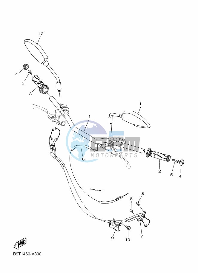 STEERING HANDLE & CABLE